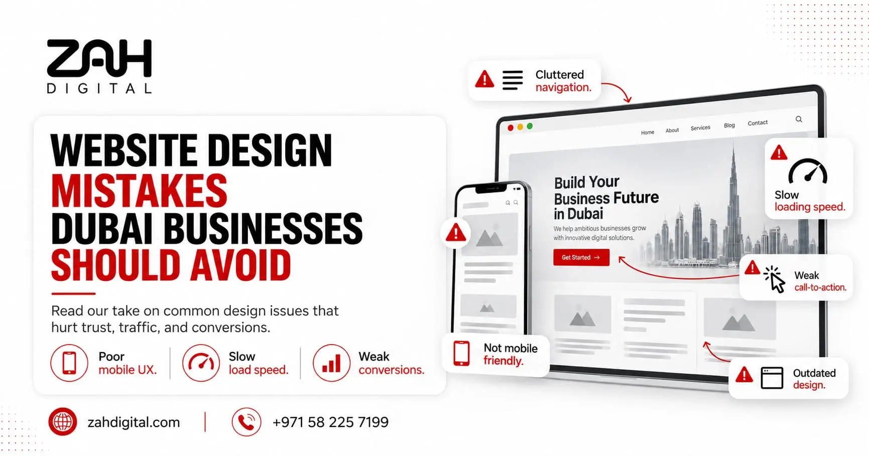 Website Design Mistakes Dubai Businesses Should Avoid