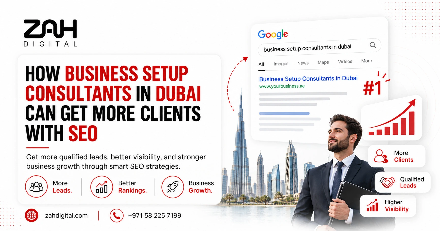 How Business Setup Consultants in Dubai Can Get More Clients with SEO